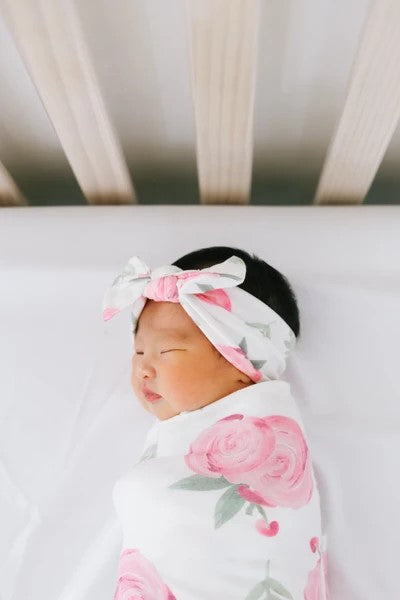 Copper Pearl Grace Knit Headband